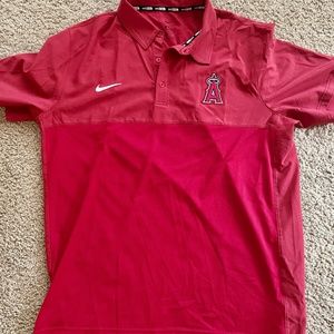 Los Angeles Angels (MLB) Nike Men's Short Sleeve Polo - XL